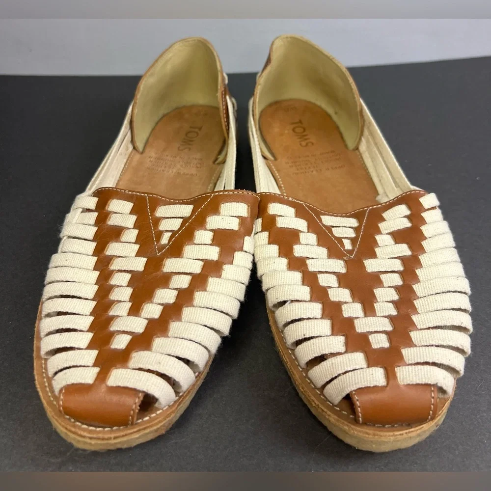 TOMS- Hurarache- Womens Sandals, Size:10, Pre- Owned, Good condition‎ - Picture 2 of 7